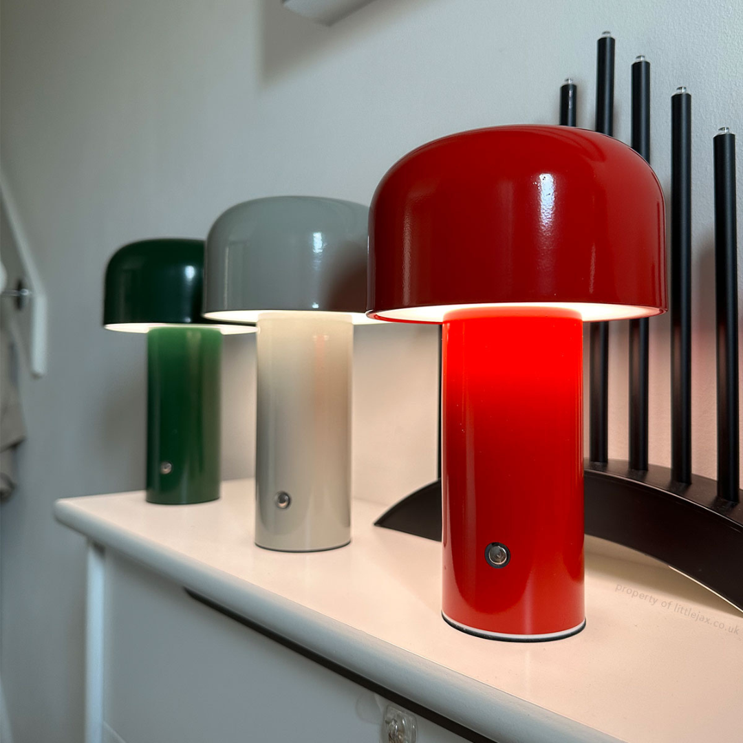 Moderne Wiederaufladbare LED Tischlampe in Pilzform