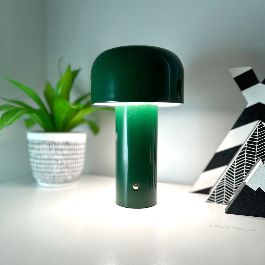 Moderne Wiederaufladbare LED Tischlampe in Pilzform