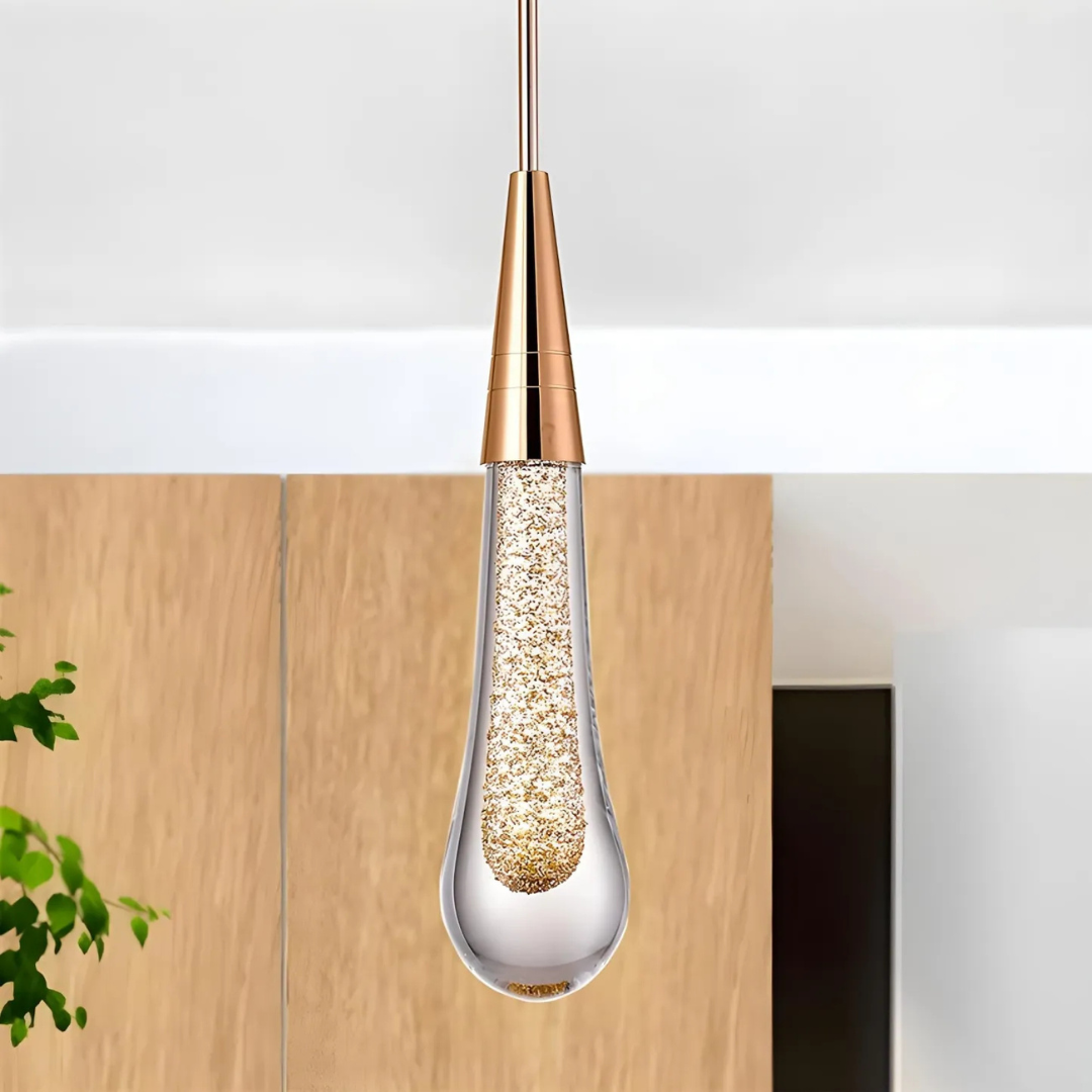 Moderne Tropfen-LED-Deckenleuchte