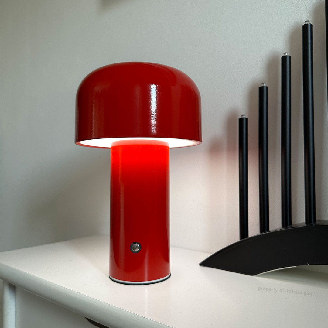 Moderne Wiederaufladbare LED Tischlampe in Pilzform