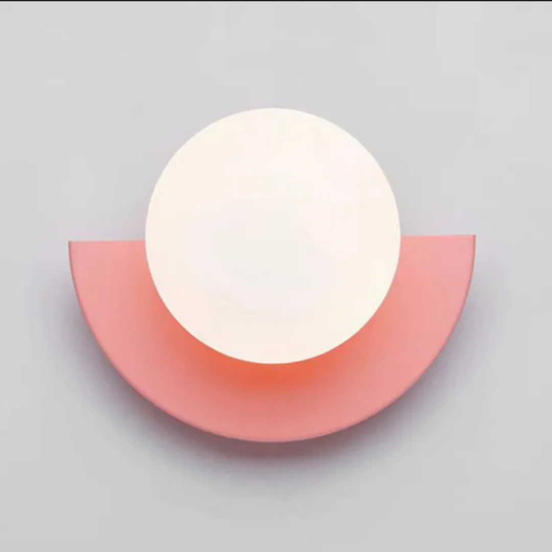 Elegante Halbmond LED-Wandleuchte