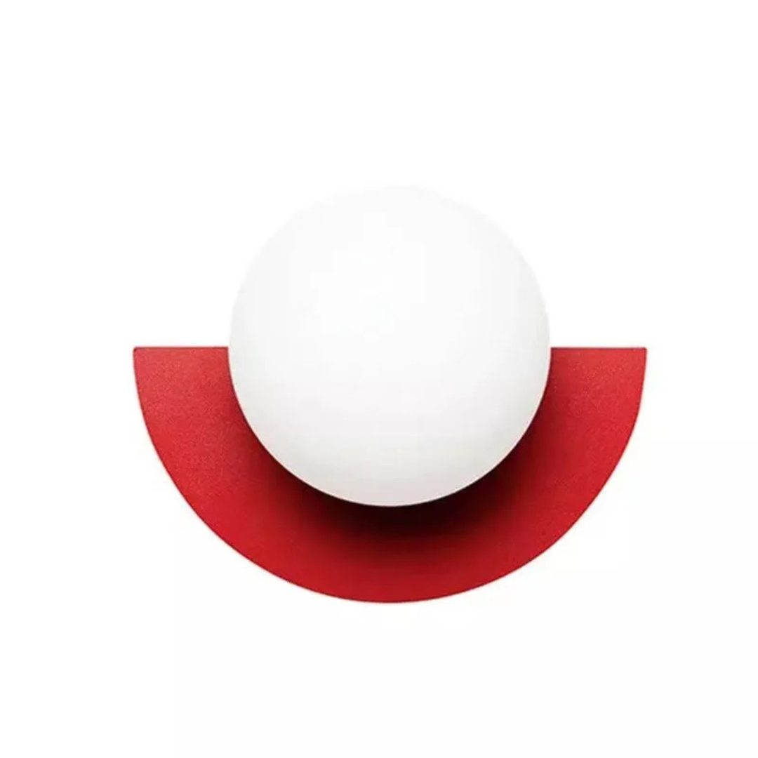Elegante Halbmond LED-Wandleuchte