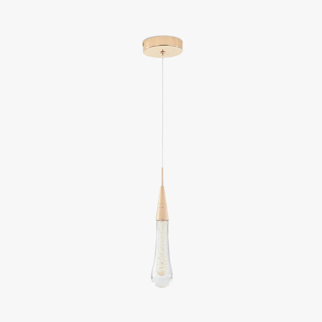Moderne Tropfen-LED-Deckenleuchte