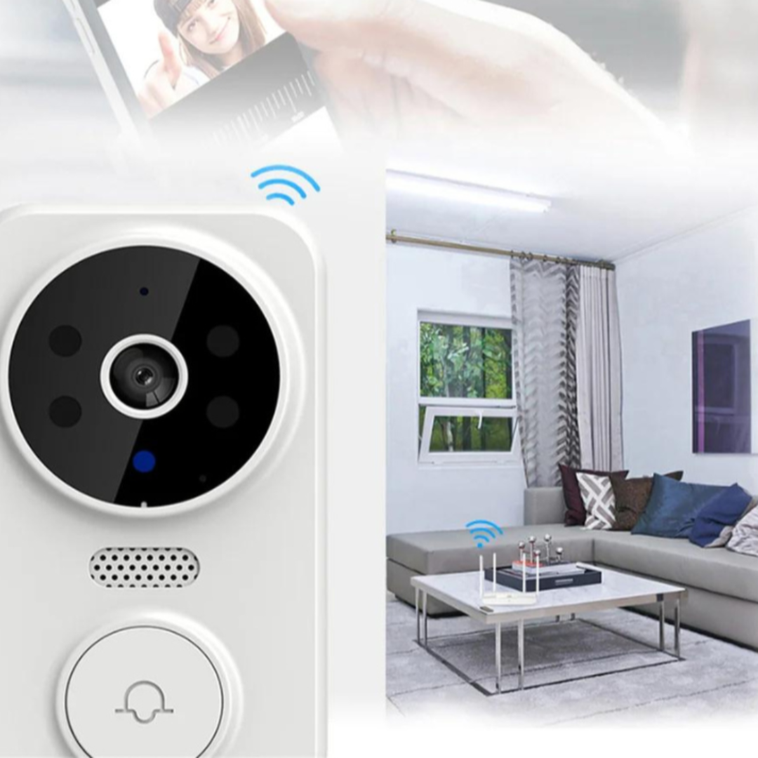 Smart WLAN-Türklingel mit HD-Kamera & Bewegungssensor