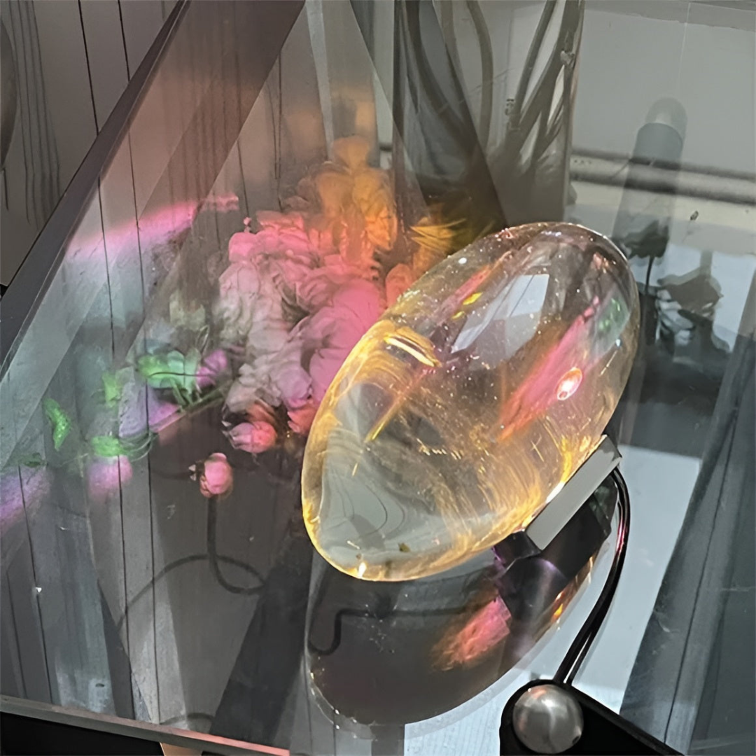 Moderne LED Prisma Projektionstischlampe