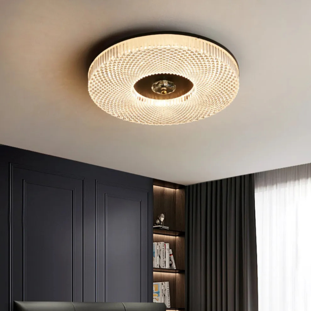 Flache LED-Deckenleuchte