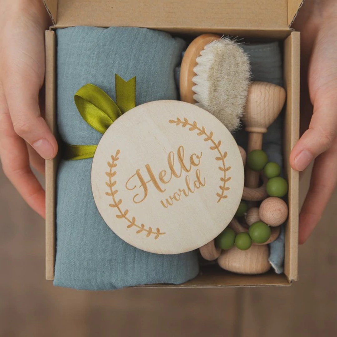 Luxuriöse Geschenkbox für Neugeborene Babys