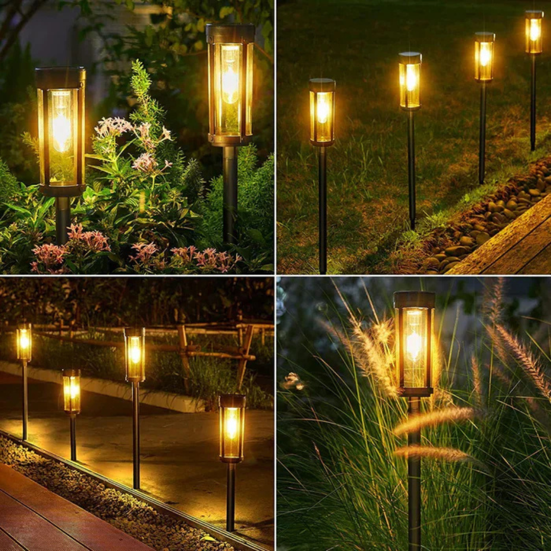 LED Wasserdichte Draußen Solar Gartenleuchten