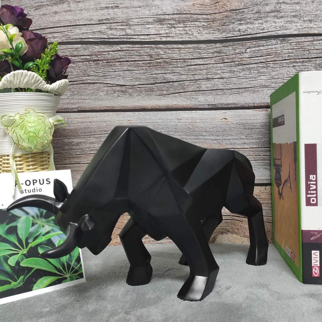 Minimalistische Stier Skulptur