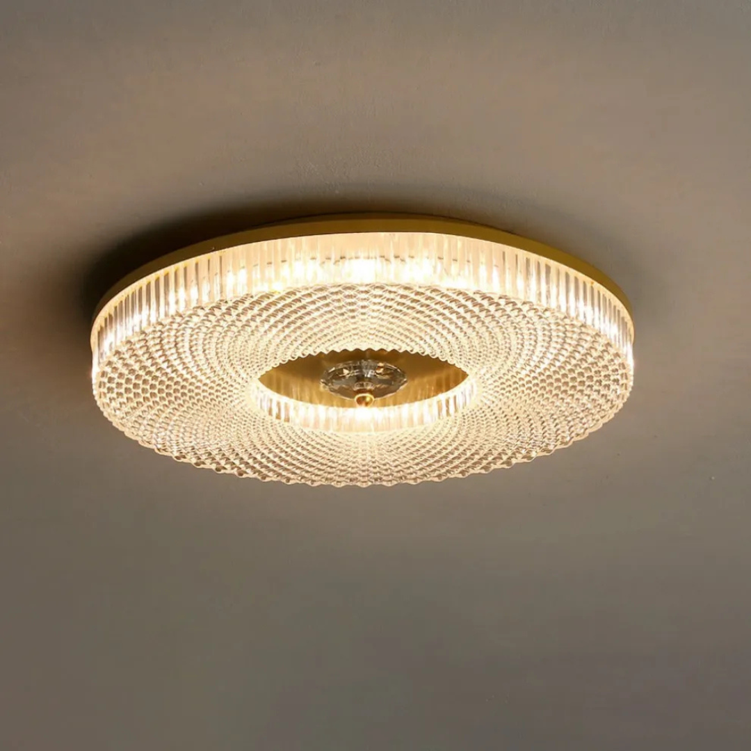Flache LED-Deckenleuchte