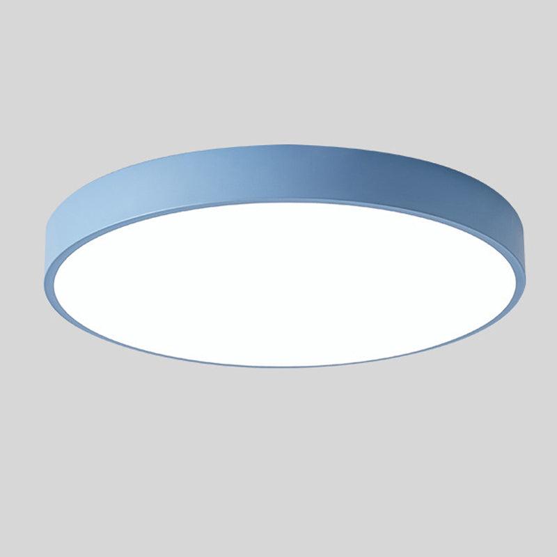 Moderne LED-Leuchte rund