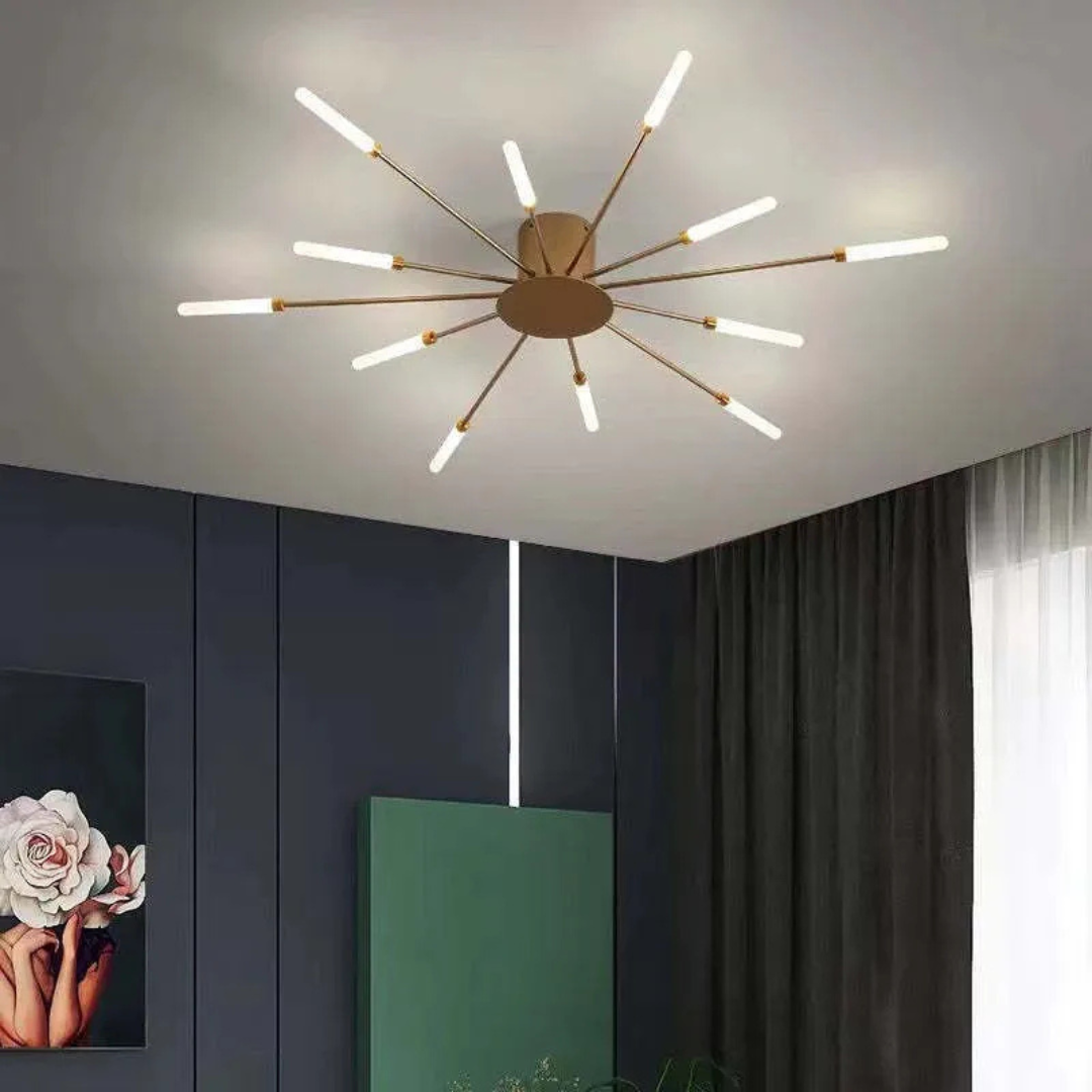 LED-Deckenleuchte Feuerwerk-Optik