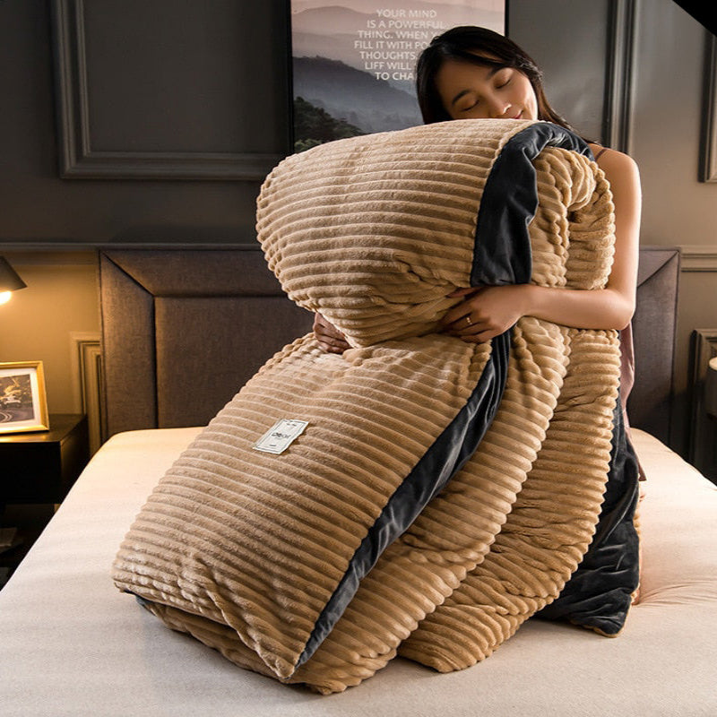 Gemütliche Winter Kuscheldecke