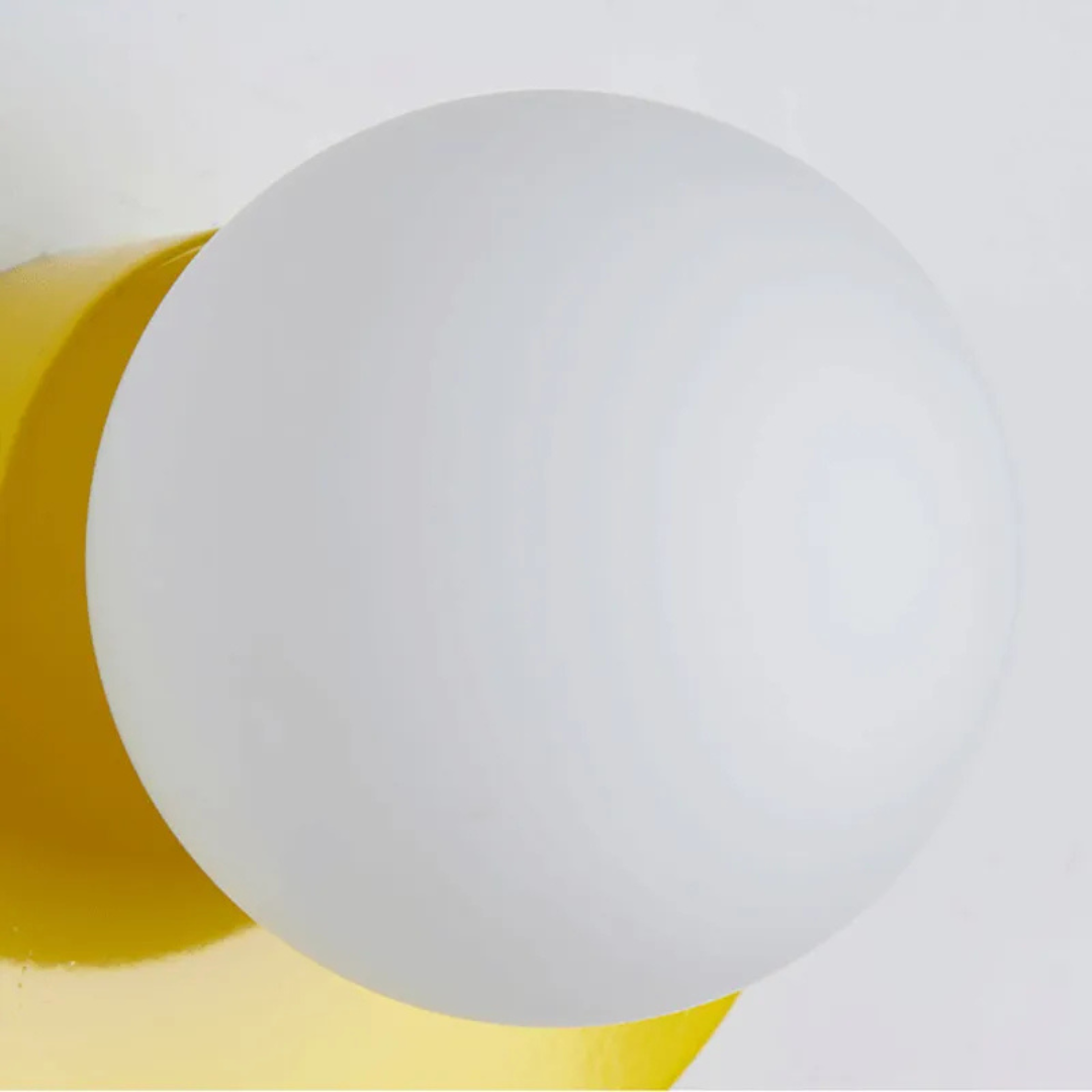 Elegante Halbmond LED-Wandleuchte