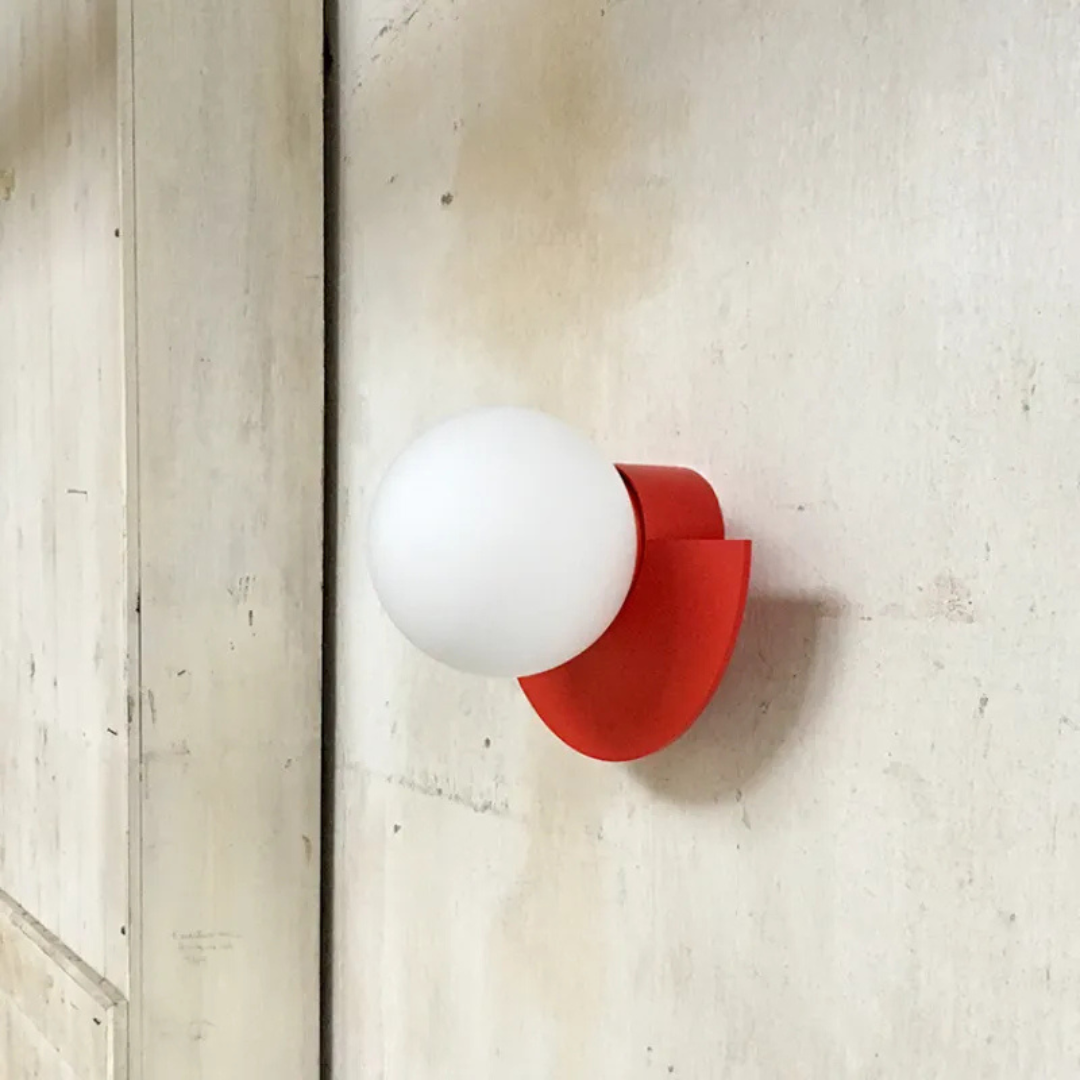 Elegante Halbmond LED-Wandleuchte