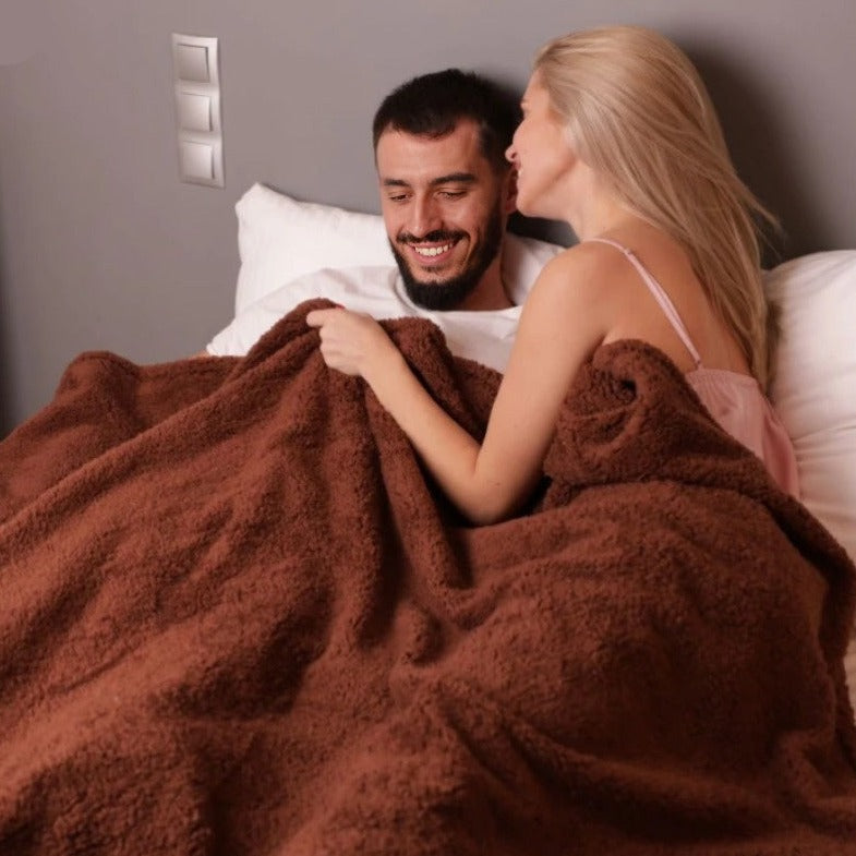 Intimität Kuscheldecke aus Wolle