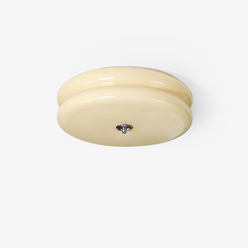 Retro LED-Deckenlampe rund
