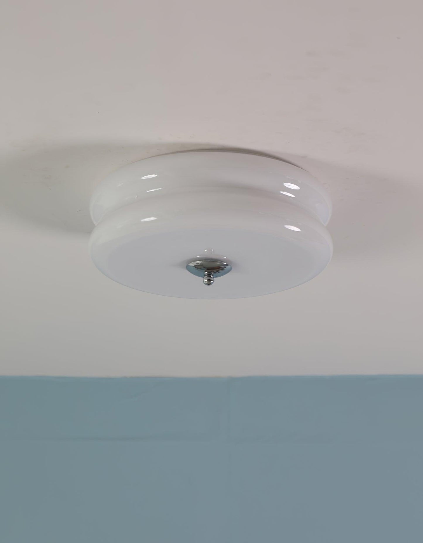 Retro LED-Deckenlampe rund