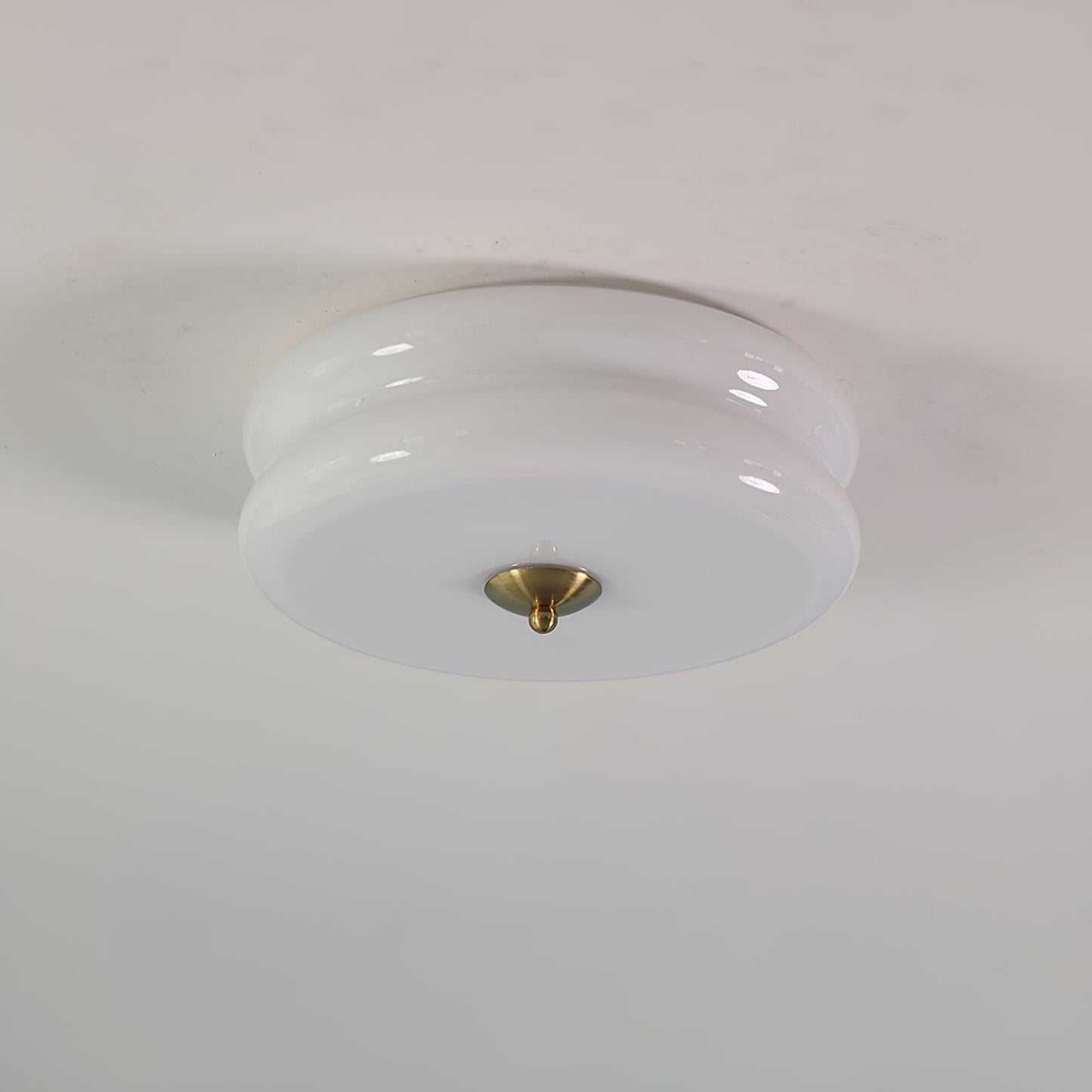 Retro LED-Deckenlampe rund