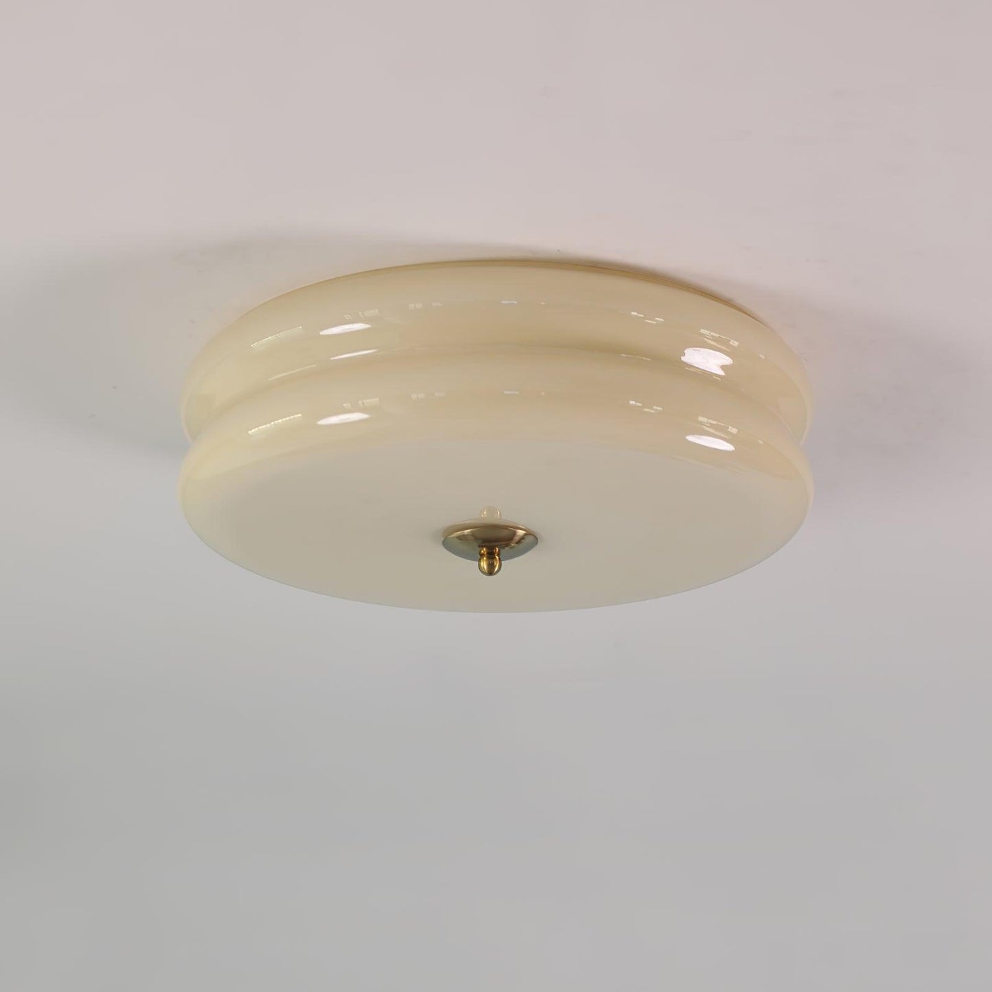 Retro LED-Deckenlampe rund