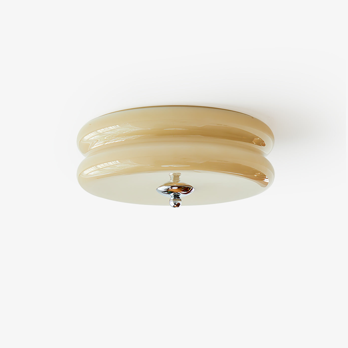 Retro LED-Deckenlampe rund