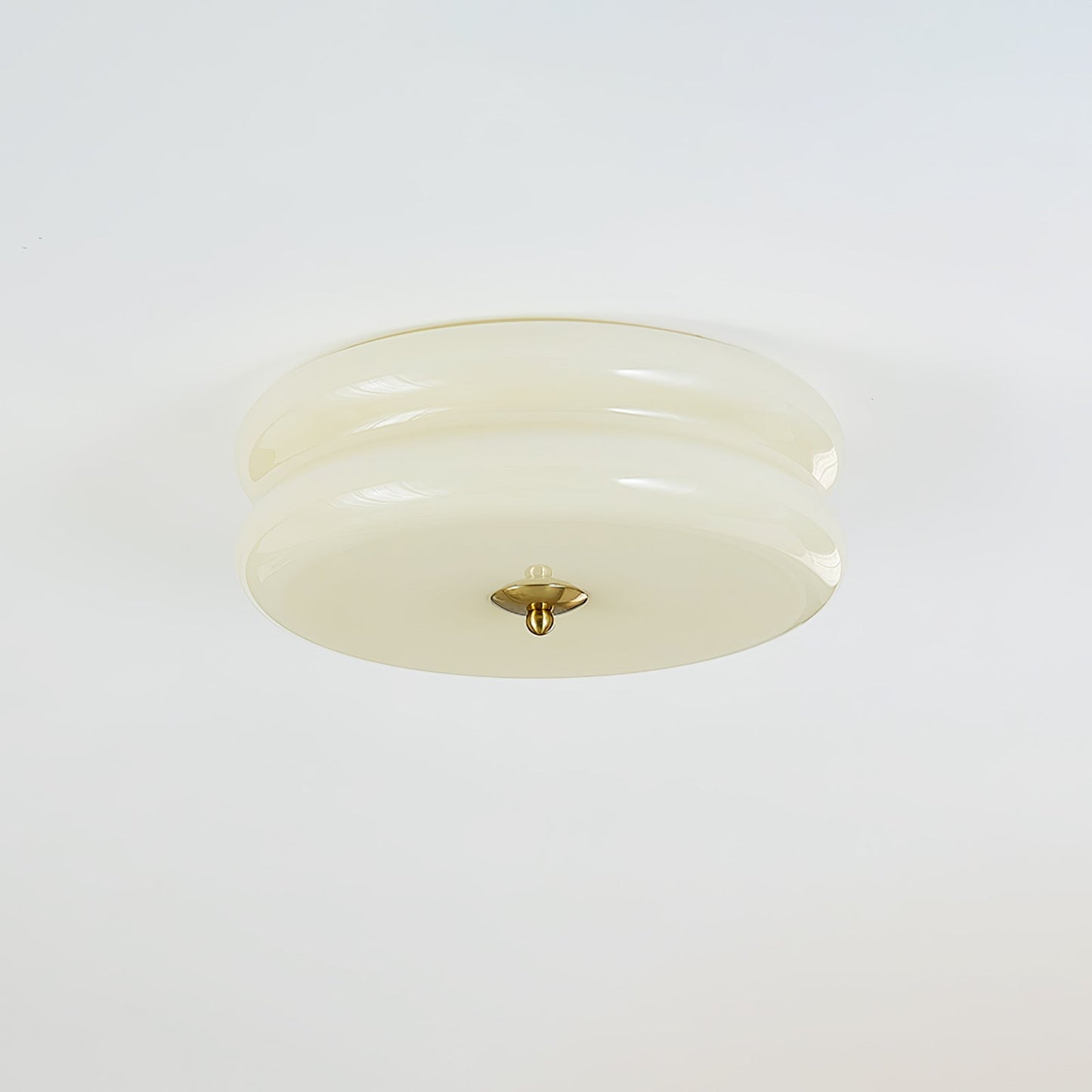 Retro LED-Deckenlampe rund