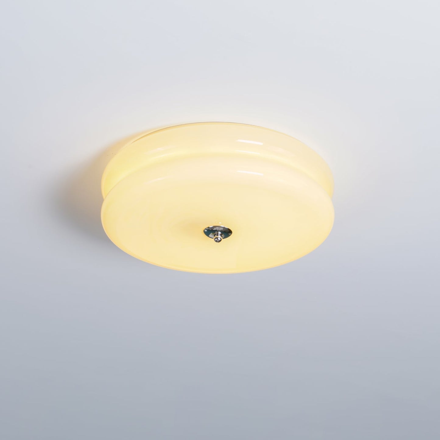 Retro LED-Deckenlampe rund