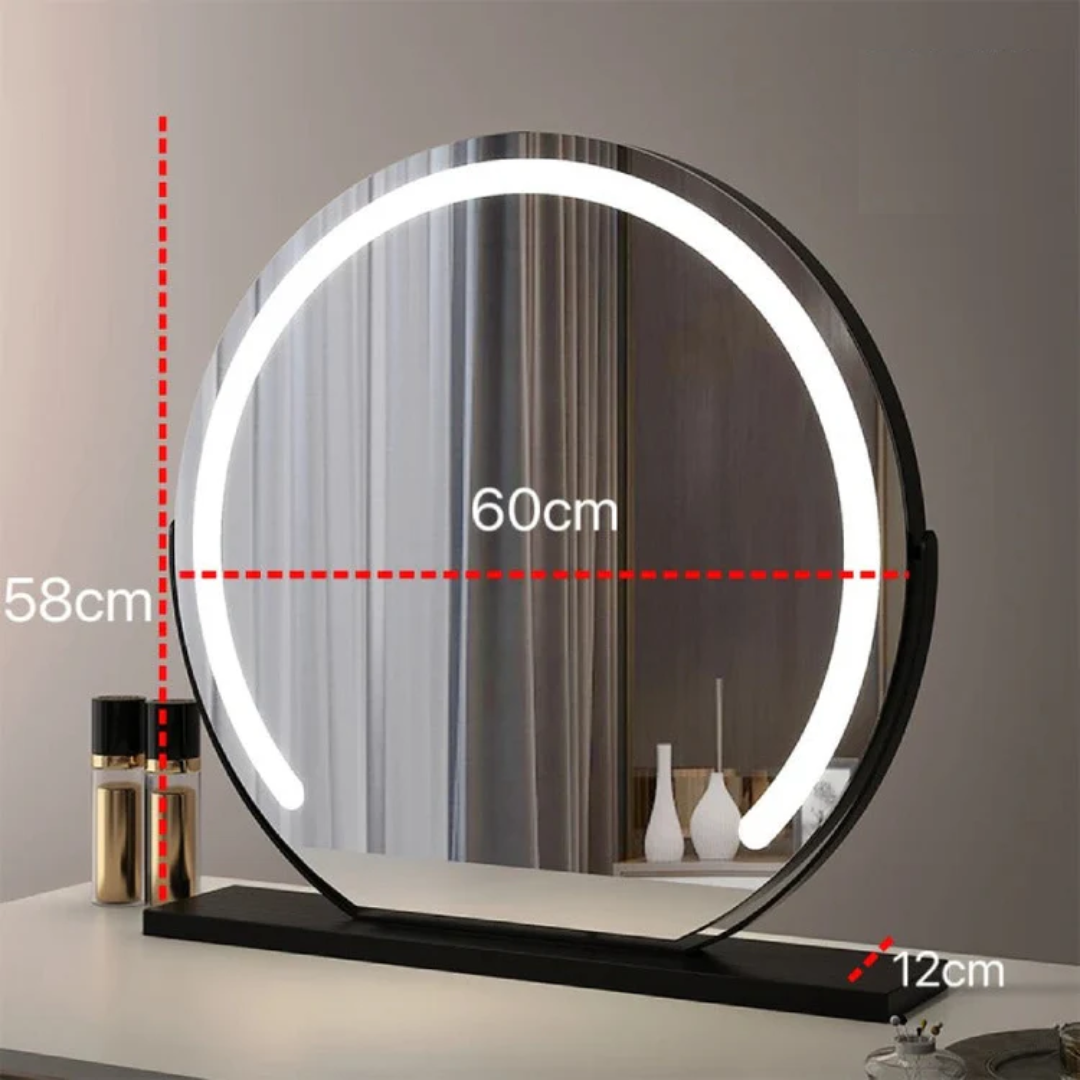 Schminkspiegel mit LED-Licht