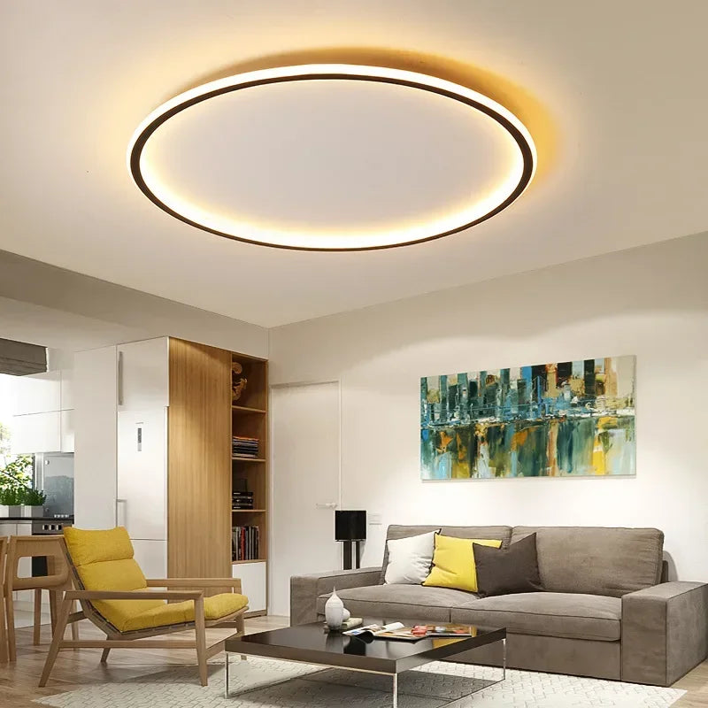 LED-Deckenleuchte im Skandinavischen Look