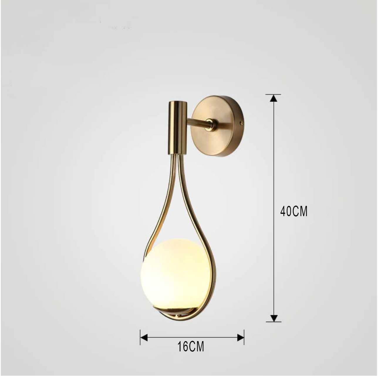 LED-Wandleuchte im Design-Look
