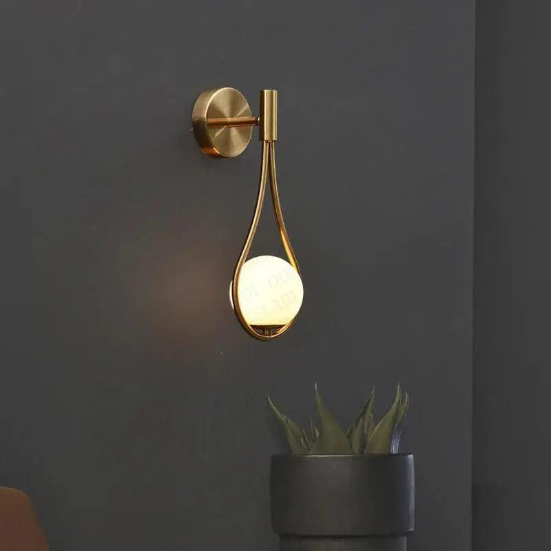 LED-Wandleuchte im Design-Look