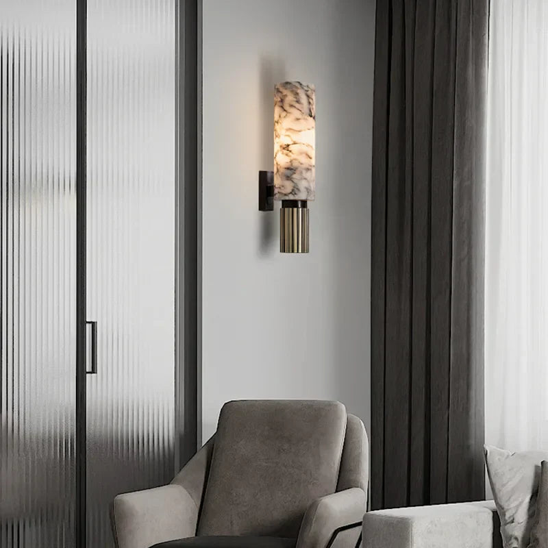 Minimalistische LED-Wandleuchte
