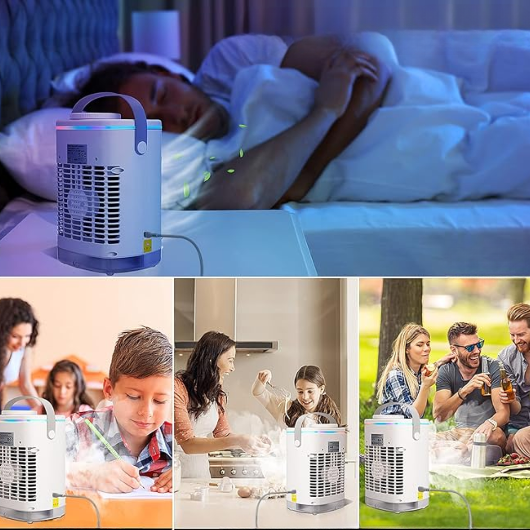 Mini Air Cooler mit LED & USB