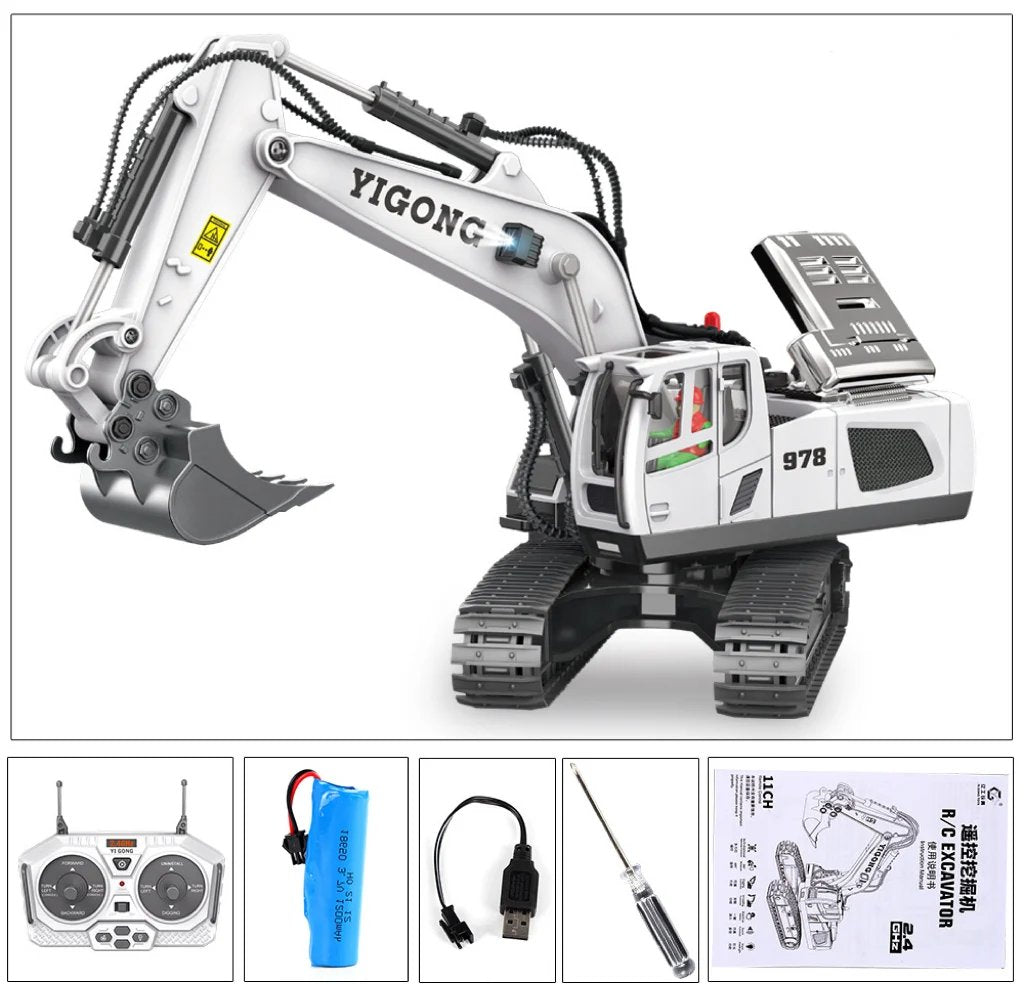Realistisches RC Bagger Spielzeug