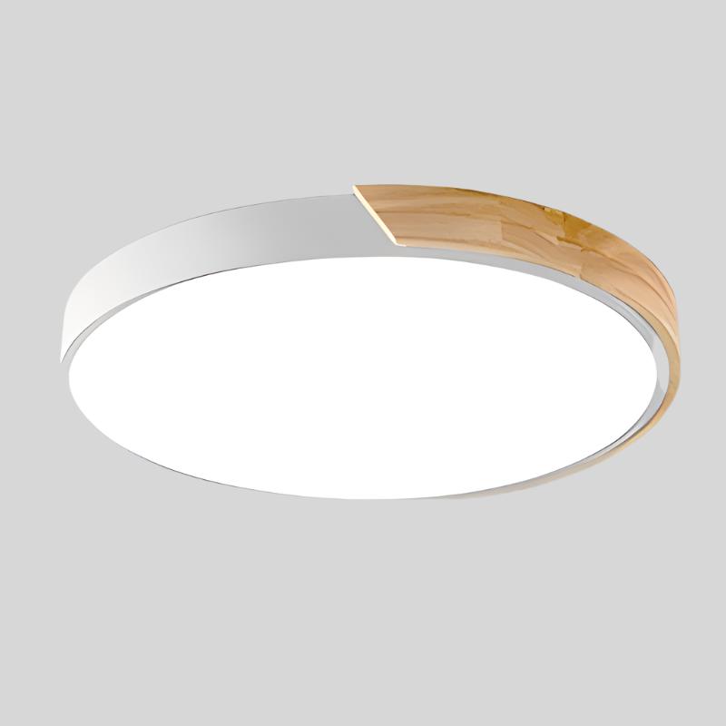 Moderne LED-Leuchte rund