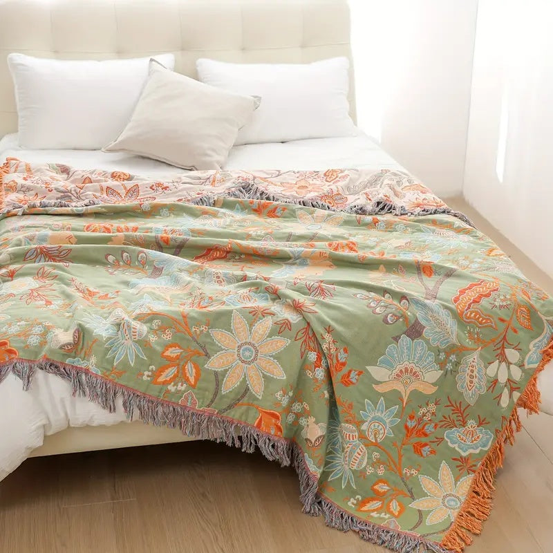 Blumenmuster Weiche Decke