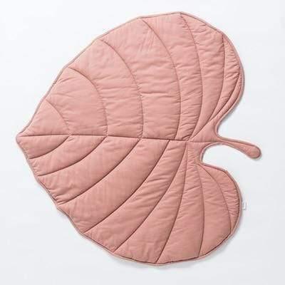 Kuscheldecke mit Blatt-Dekor
