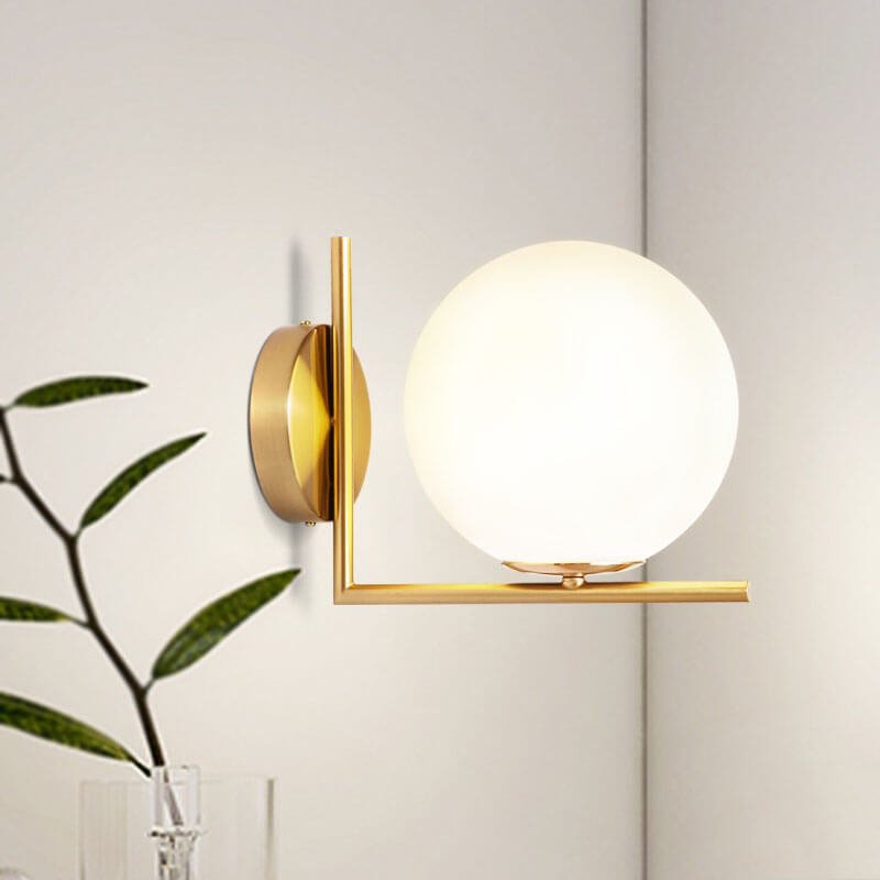 Sphärische LED Wandleuchte