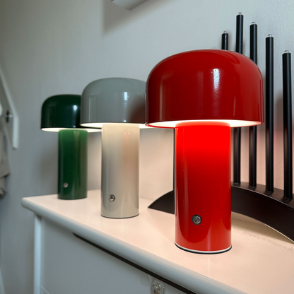 Moderne Wiederaufladbare LED Tischlampe in Pilzform