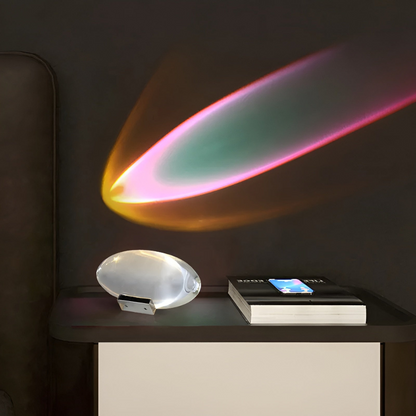 Moderne LED Prisma Projektionstischlampe