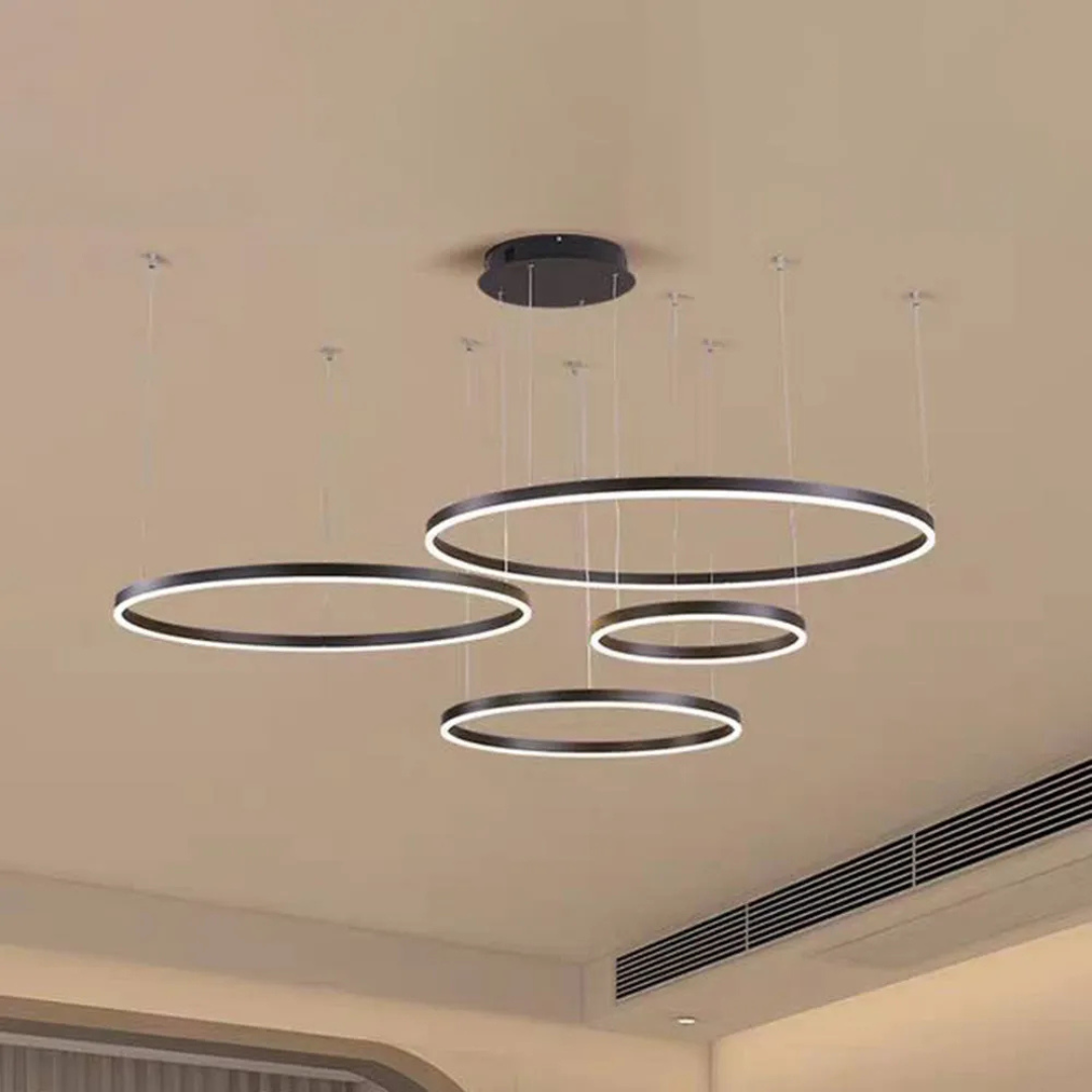 Schwebendes Lichtdesign