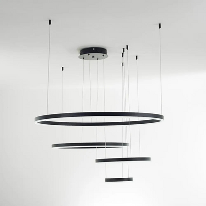 Schwebendes Lichtdesign