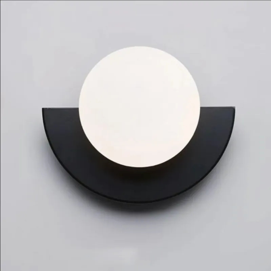 Elegante Halbmond LED-Wandleuchte