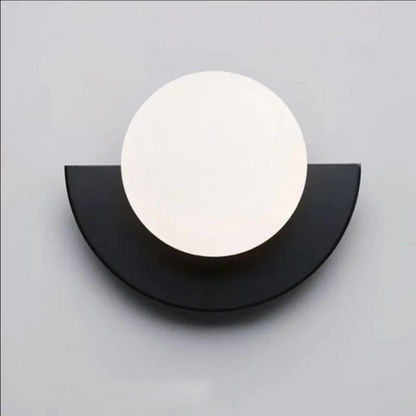 Elegante Halbmond LED-Wandleuchte