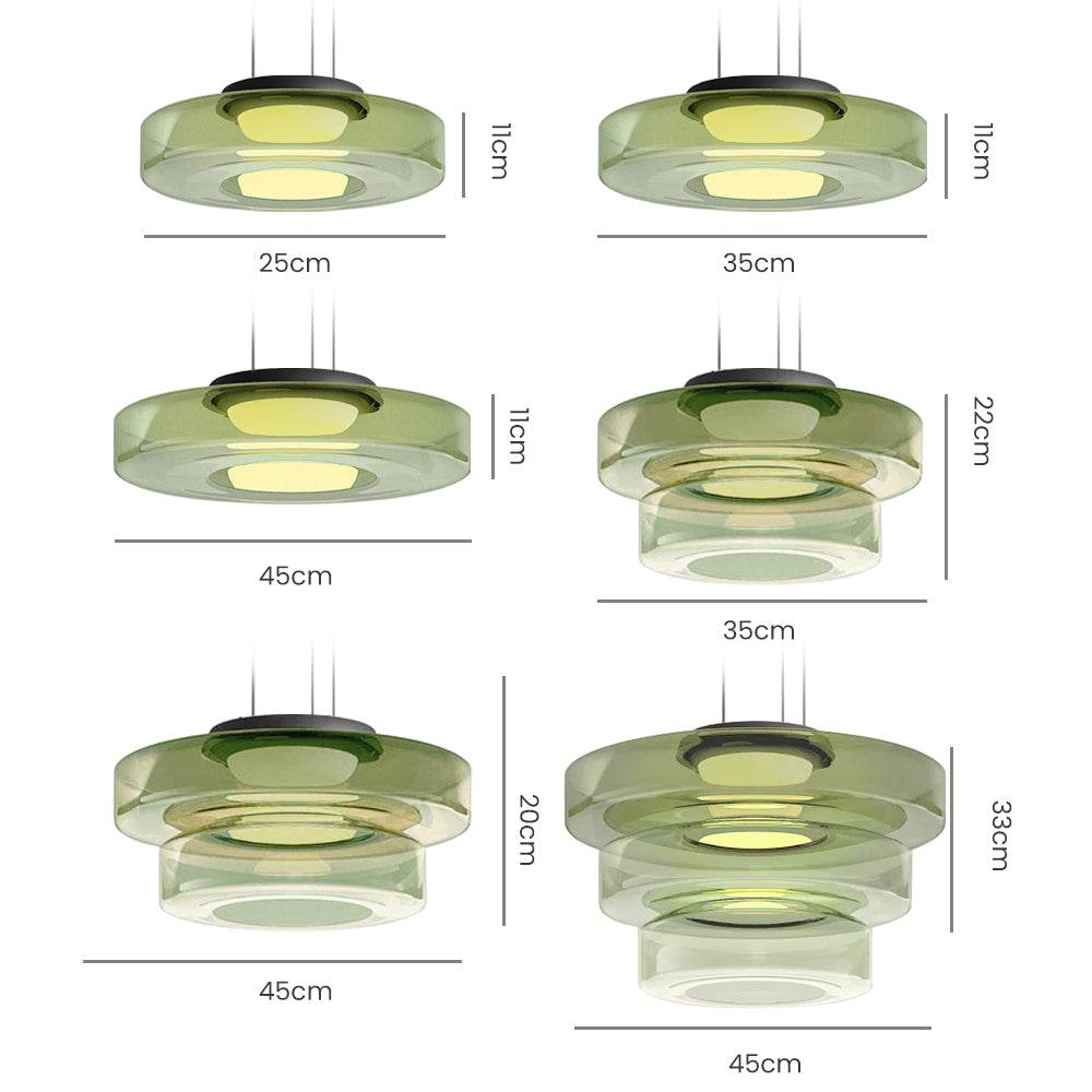 Design LED-Pendelleuchte
