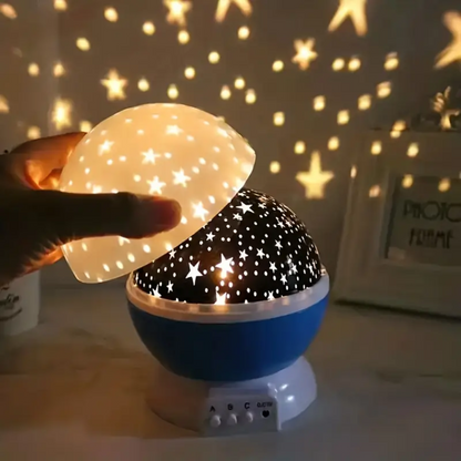 LED Rotierende Sternprojektor Galaxie Nachtlampe