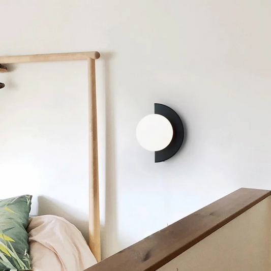 Elegante Halbmond LED-Wandleuchte