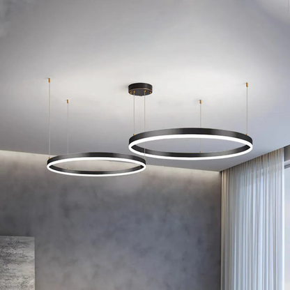 Schwebendes Lichtdesign