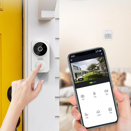 Smart WLAN-Türklingel mit HD-Kamera & Bewegungssensor