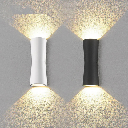 Elegante Außenwandleuchte mit LED